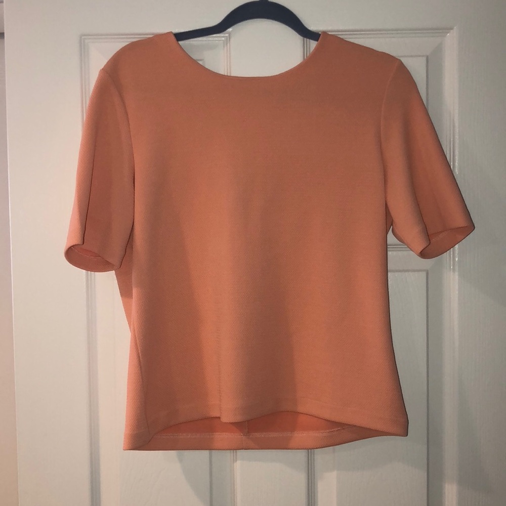 Light Orange/Salmon Top
